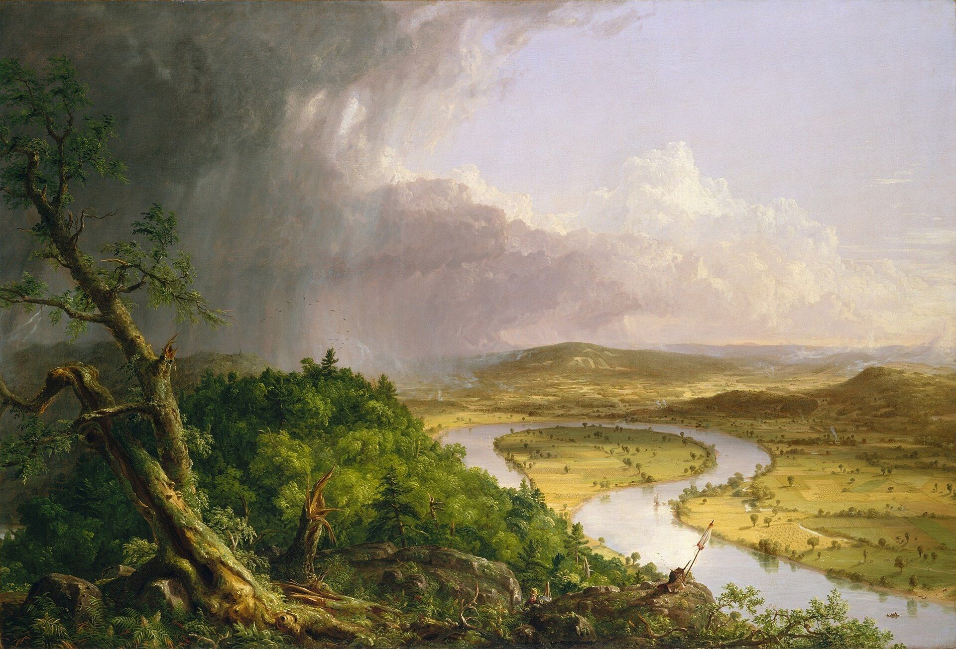 El Oxbow, de Thomas Cole